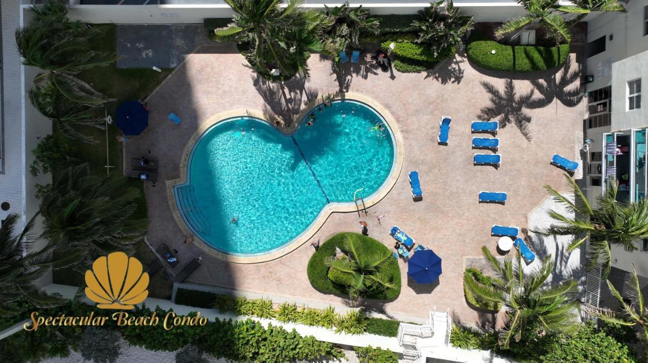 Luxury Beachfront Condo Private Beach Access, Pool & Game Room!!! Hollywood Eksteriør bilde